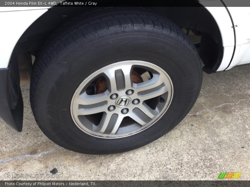 Taffeta White / Gray 2004 Honda Pilot EX-L 4WD