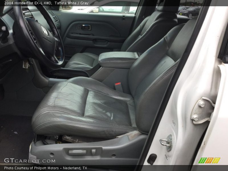 Taffeta White / Gray 2004 Honda Pilot EX-L 4WD