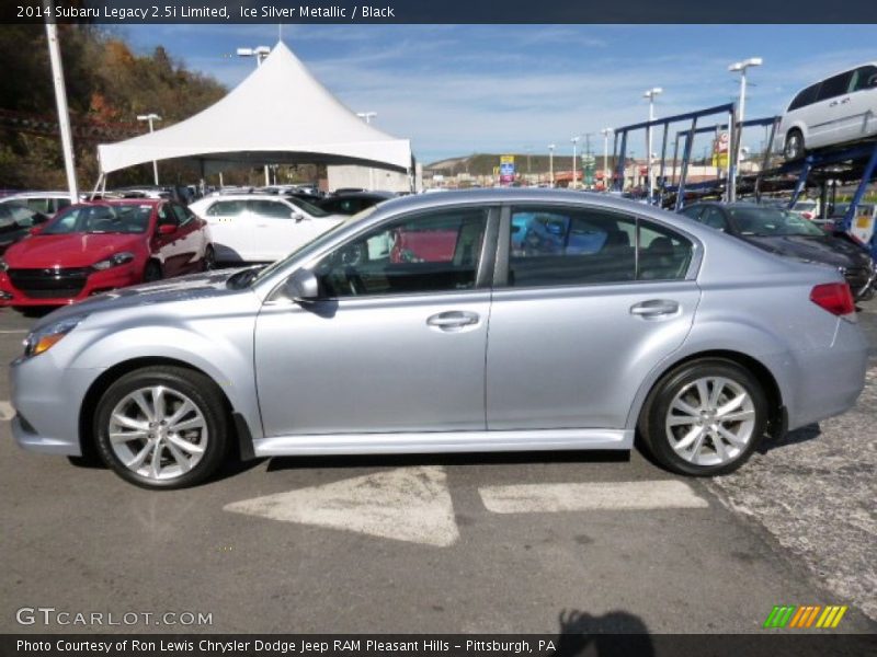 Ice Silver Metallic / Black 2014 Subaru Legacy 2.5i Limited