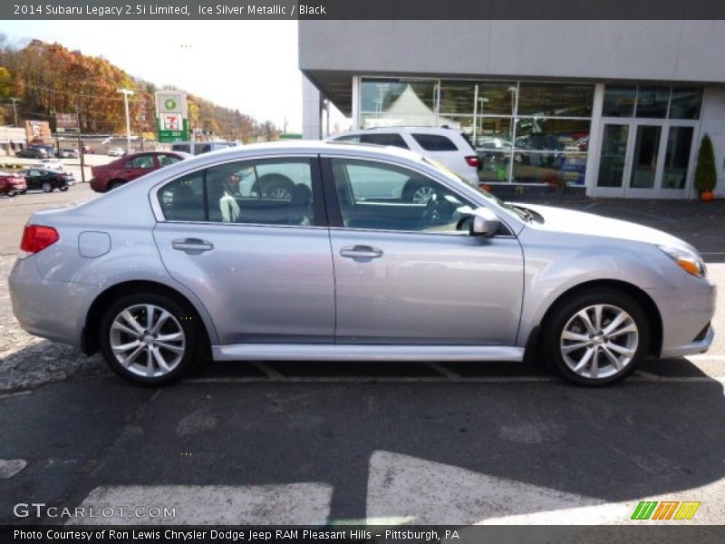 Ice Silver Metallic / Black 2014 Subaru Legacy 2.5i Limited