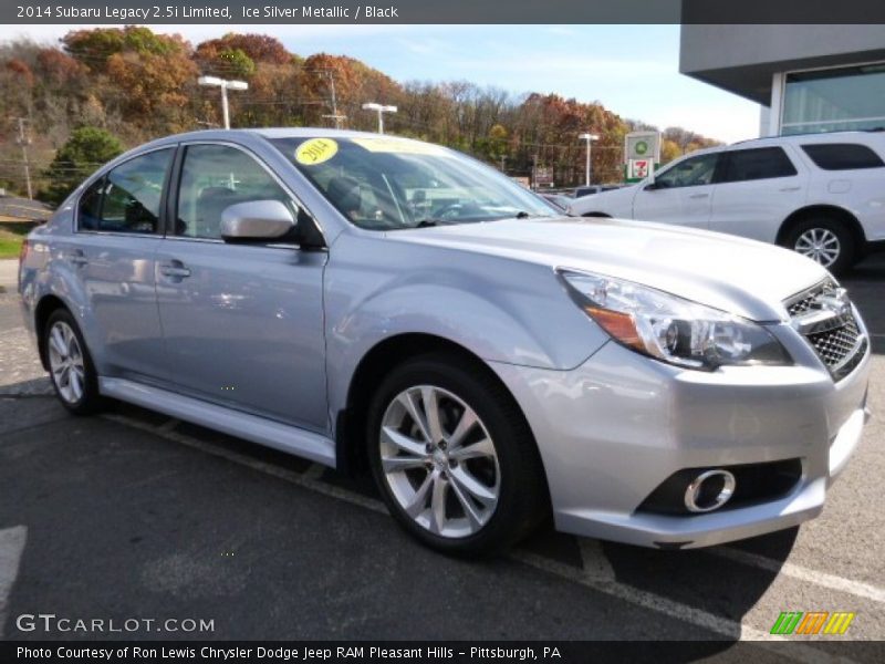 Ice Silver Metallic / Black 2014 Subaru Legacy 2.5i Limited