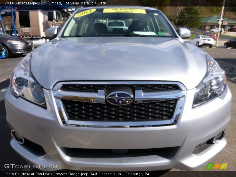 Ice Silver Metallic / Black 2014 Subaru Legacy 2.5i Limited