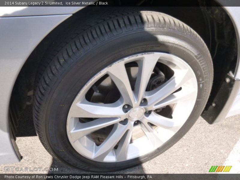 Ice Silver Metallic / Black 2014 Subaru Legacy 2.5i Limited
