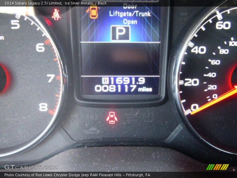 Ice Silver Metallic / Black 2014 Subaru Legacy 2.5i Limited