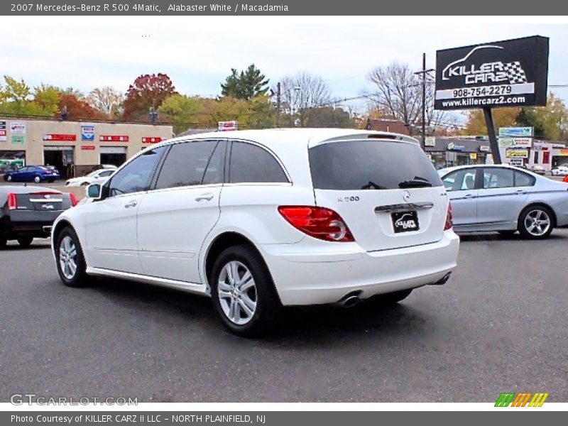 Alabaster White / Macadamia 2007 Mercedes-Benz R 500 4Matic
