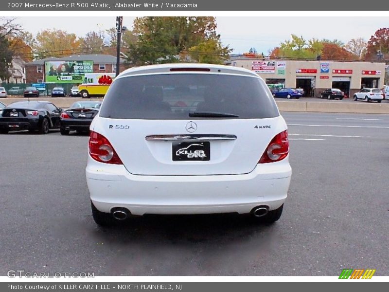 Alabaster White / Macadamia 2007 Mercedes-Benz R 500 4Matic