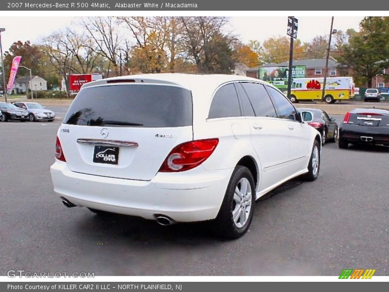 Alabaster White / Macadamia 2007 Mercedes-Benz R 500 4Matic