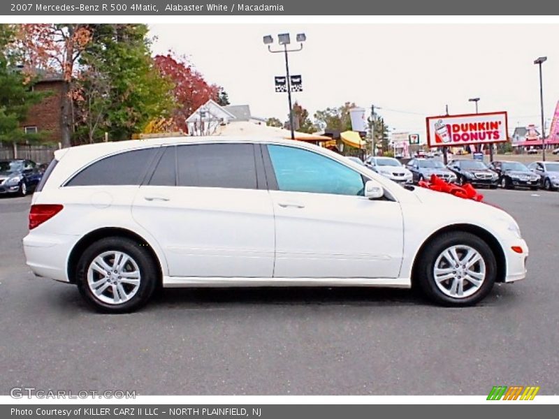 Alabaster White / Macadamia 2007 Mercedes-Benz R 500 4Matic