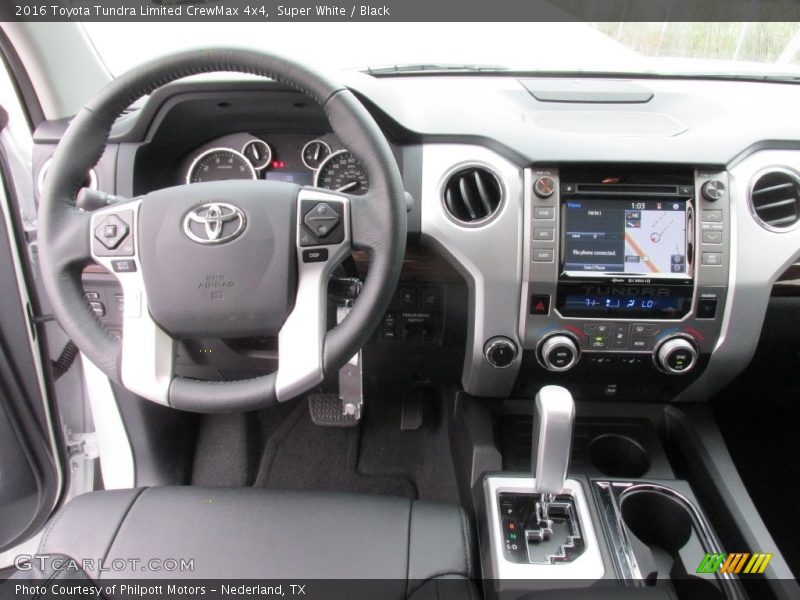 Super White / Black 2016 Toyota Tundra Limited CrewMax 4x4