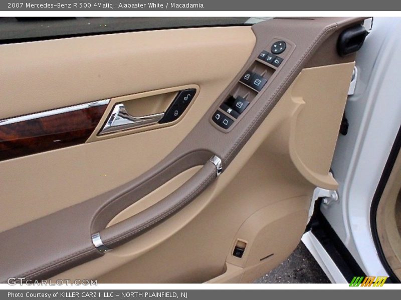 Alabaster White / Macadamia 2007 Mercedes-Benz R 500 4Matic