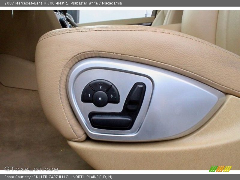 Alabaster White / Macadamia 2007 Mercedes-Benz R 500 4Matic