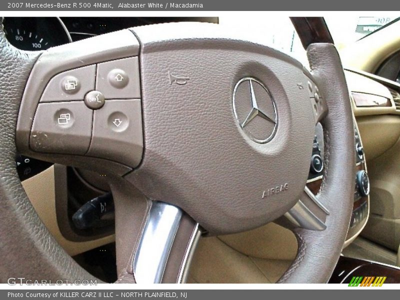 Alabaster White / Macadamia 2007 Mercedes-Benz R 500 4Matic