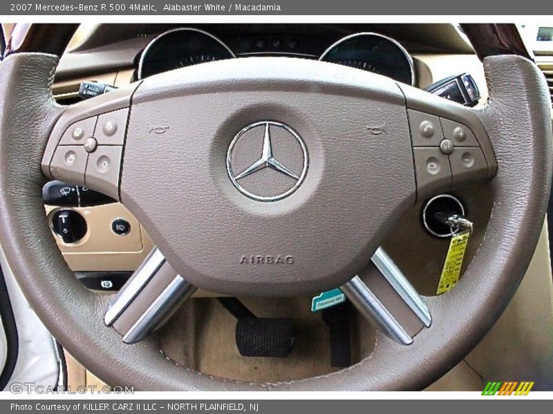 Alabaster White / Macadamia 2007 Mercedes-Benz R 500 4Matic