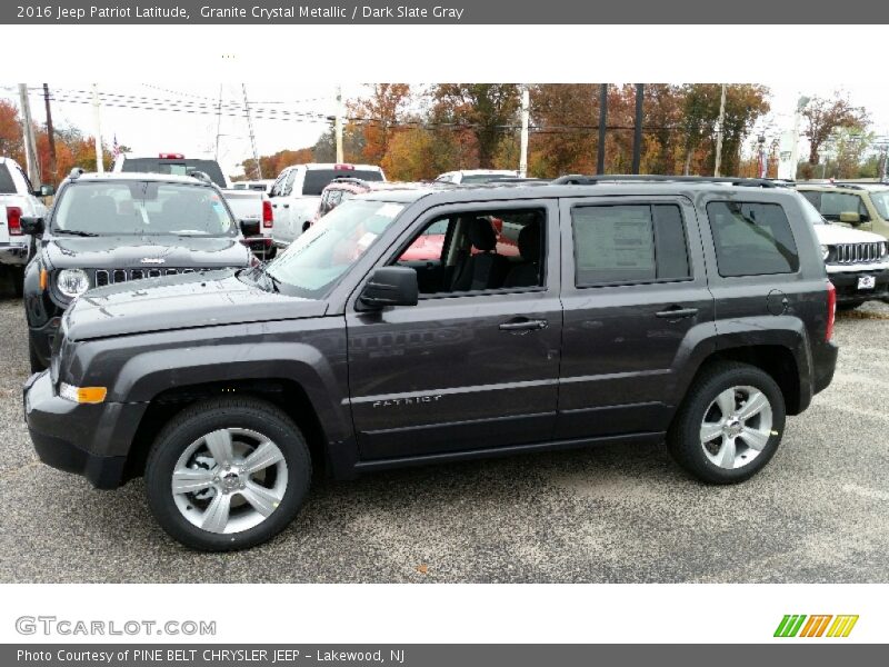 Granite Crystal Metallic / Dark Slate Gray 2016 Jeep Patriot Latitude