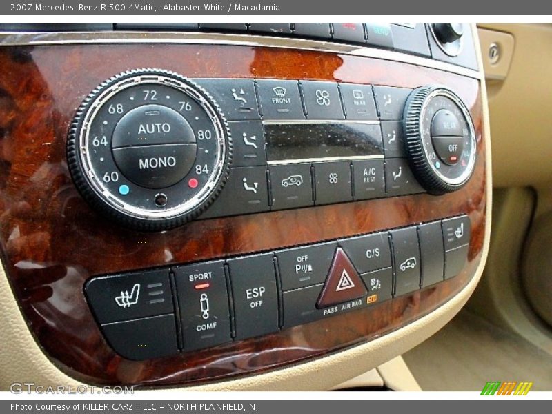 Alabaster White / Macadamia 2007 Mercedes-Benz R 500 4Matic