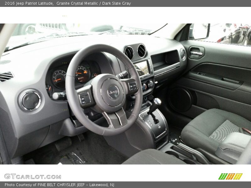 Granite Crystal Metallic / Dark Slate Gray 2016 Jeep Patriot Latitude