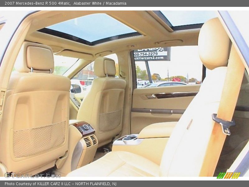 Alabaster White / Macadamia 2007 Mercedes-Benz R 500 4Matic