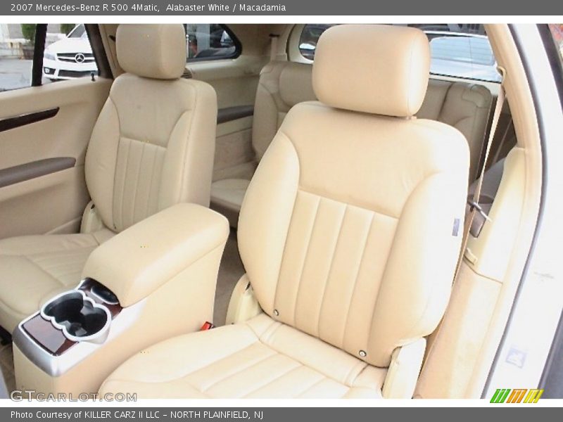 Alabaster White / Macadamia 2007 Mercedes-Benz R 500 4Matic