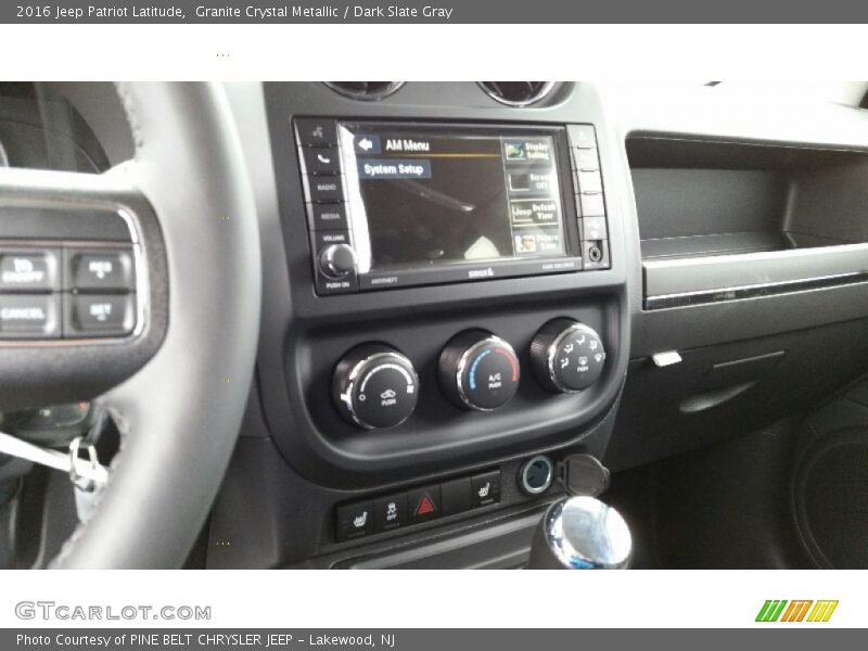 Granite Crystal Metallic / Dark Slate Gray 2016 Jeep Patriot Latitude