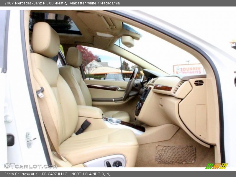 Alabaster White / Macadamia 2007 Mercedes-Benz R 500 4Matic