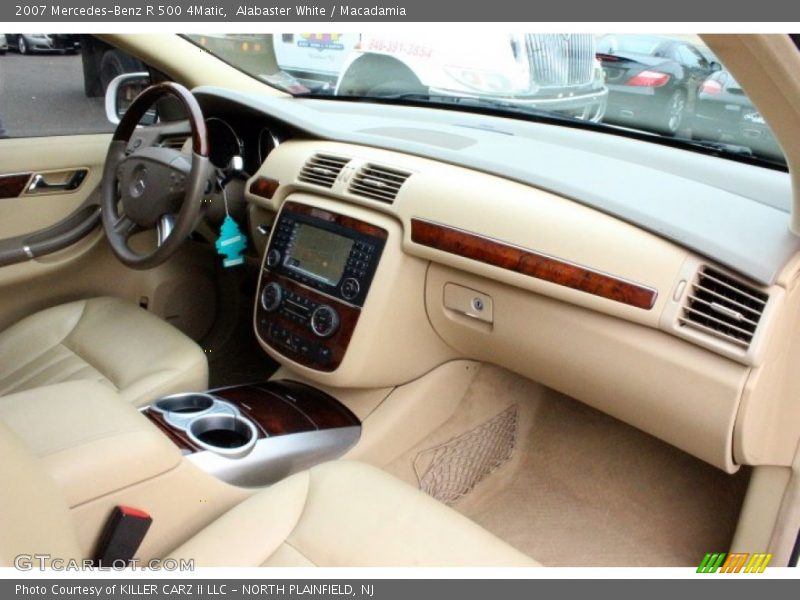 Alabaster White / Macadamia 2007 Mercedes-Benz R 500 4Matic