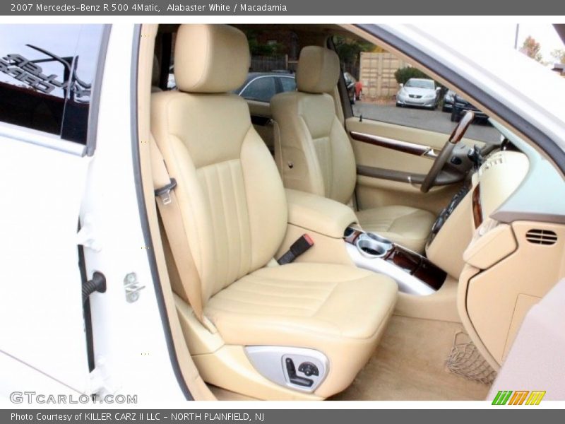 Alabaster White / Macadamia 2007 Mercedes-Benz R 500 4Matic