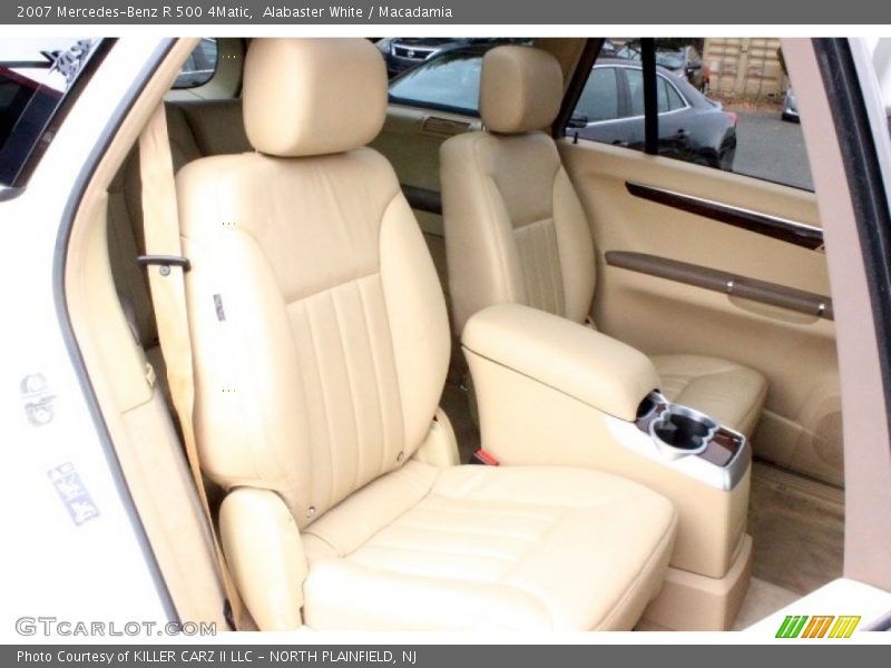 Alabaster White / Macadamia 2007 Mercedes-Benz R 500 4Matic
