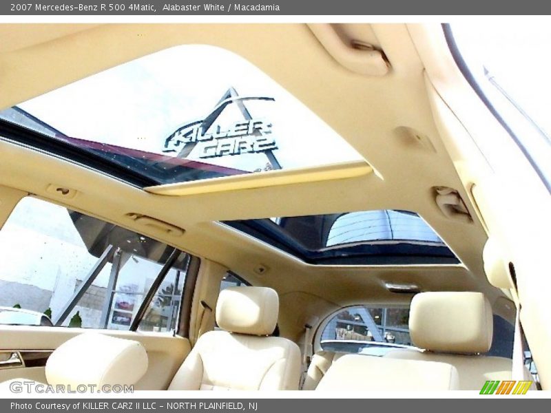Alabaster White / Macadamia 2007 Mercedes-Benz R 500 4Matic