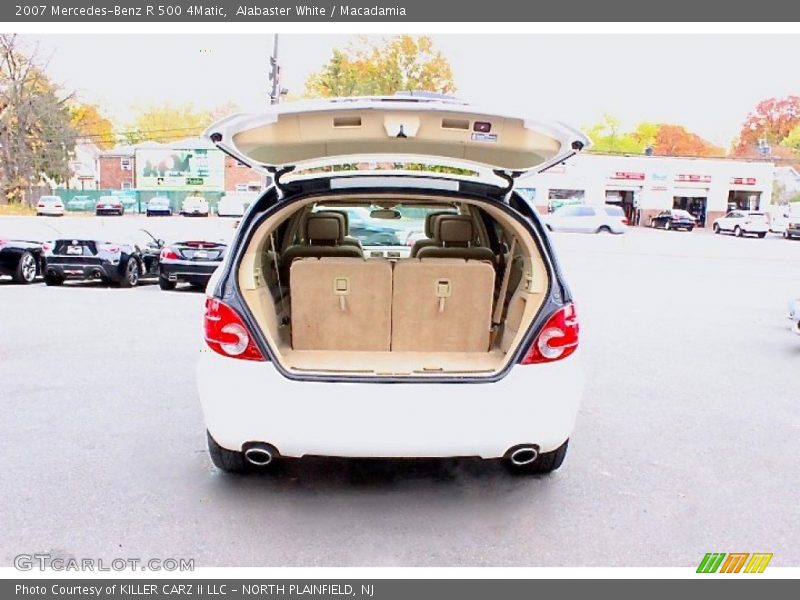 Alabaster White / Macadamia 2007 Mercedes-Benz R 500 4Matic