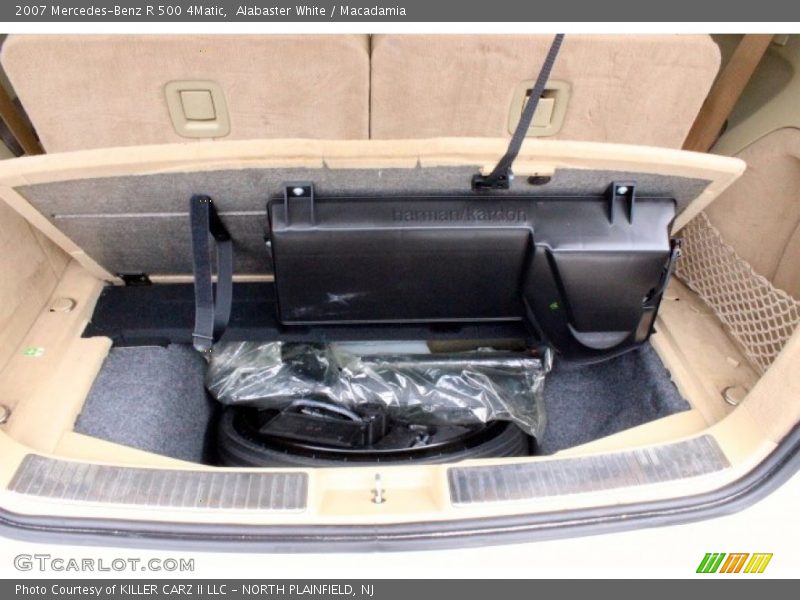 Alabaster White / Macadamia 2007 Mercedes-Benz R 500 4Matic