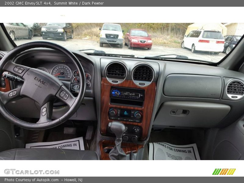 Summit White / Dark Pewter 2002 GMC Envoy SLT 4x4