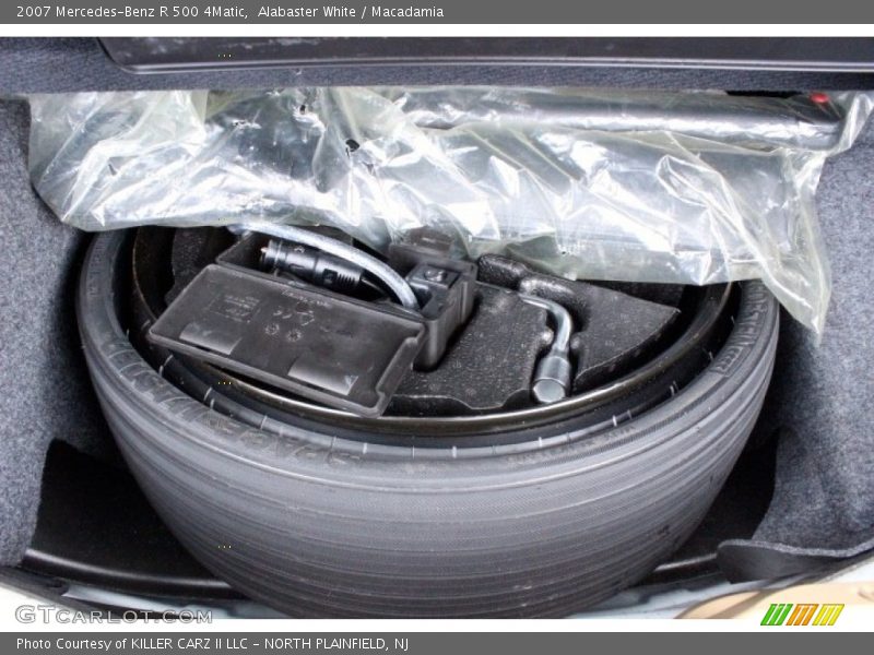 Alabaster White / Macadamia 2007 Mercedes-Benz R 500 4Matic