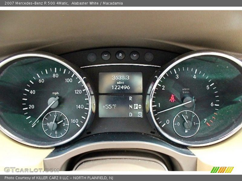 Alabaster White / Macadamia 2007 Mercedes-Benz R 500 4Matic