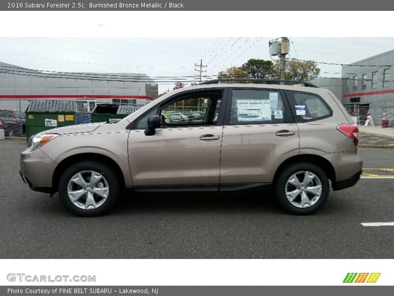 Burnished Bronze Metallic / Black 2016 Subaru Forester 2.5i