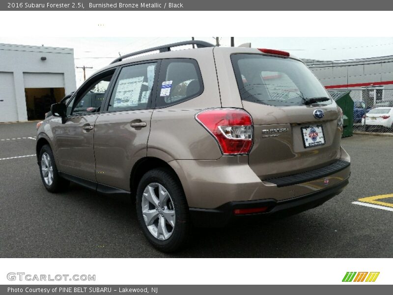 Burnished Bronze Metallic / Black 2016 Subaru Forester 2.5i