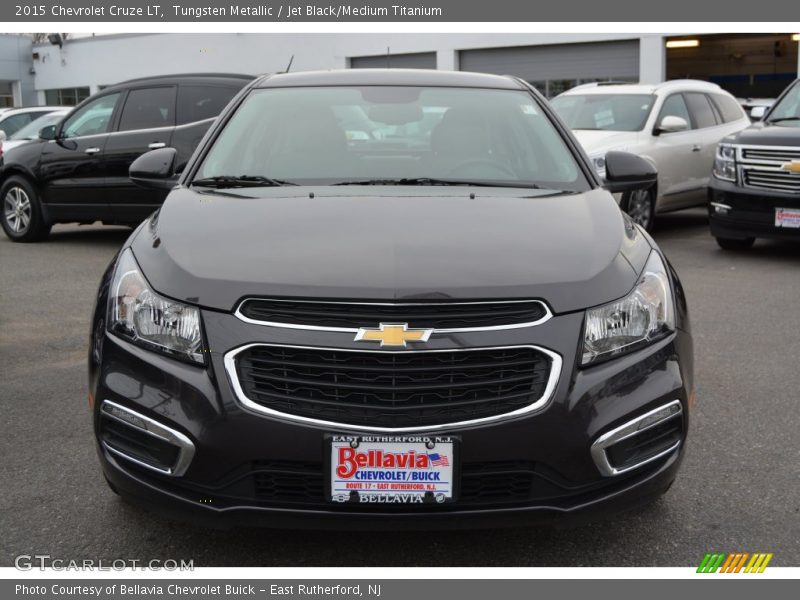 Tungsten Metallic / Jet Black/Medium Titanium 2015 Chevrolet Cruze LT