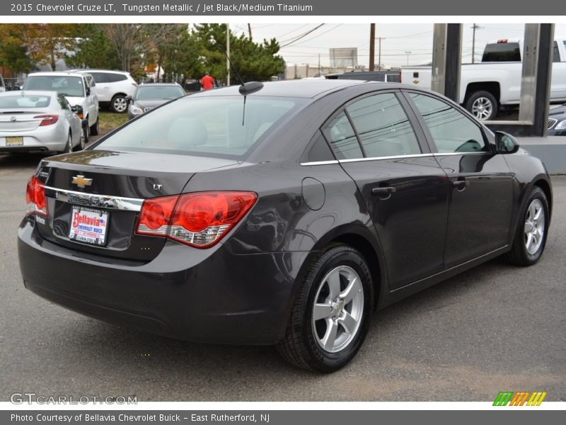 Tungsten Metallic / Jet Black/Medium Titanium 2015 Chevrolet Cruze LT