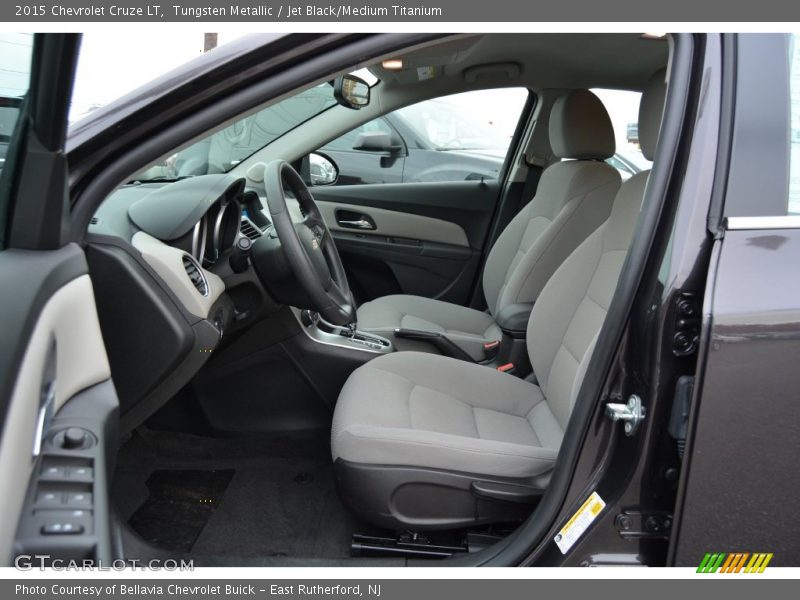 Tungsten Metallic / Jet Black/Medium Titanium 2015 Chevrolet Cruze LT