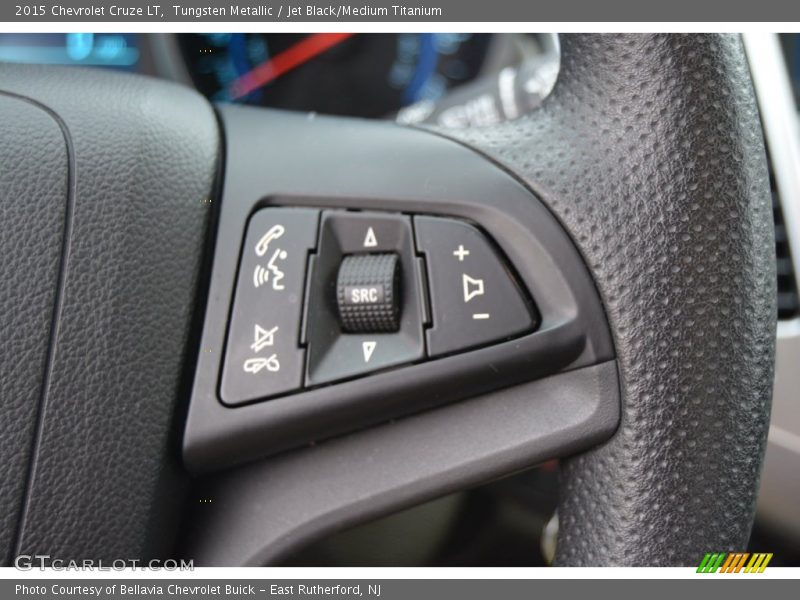 Tungsten Metallic / Jet Black/Medium Titanium 2015 Chevrolet Cruze LT