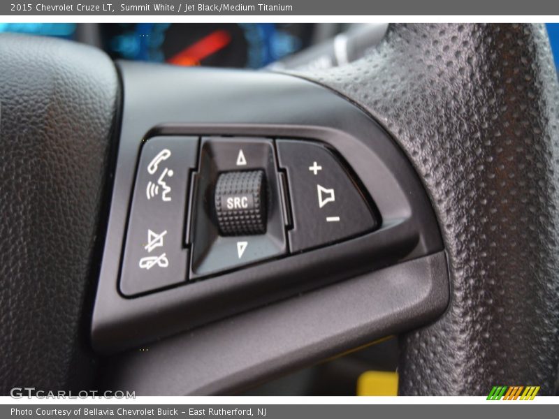 Summit White / Jet Black/Medium Titanium 2015 Chevrolet Cruze LT