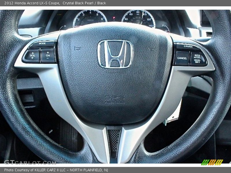 Crystal Black Pearl / Black 2012 Honda Accord LX-S Coupe