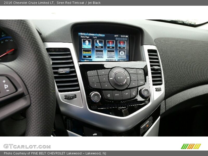 Siren Red Tintcoat / Jet Black 2016 Chevrolet Cruze Limited LT