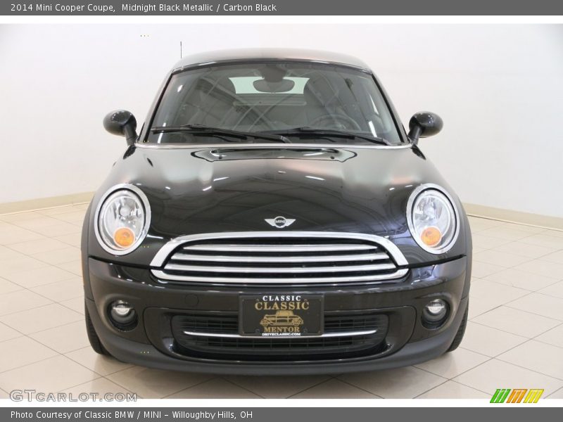 Midnight Black Metallic / Carbon Black 2014 Mini Cooper Coupe