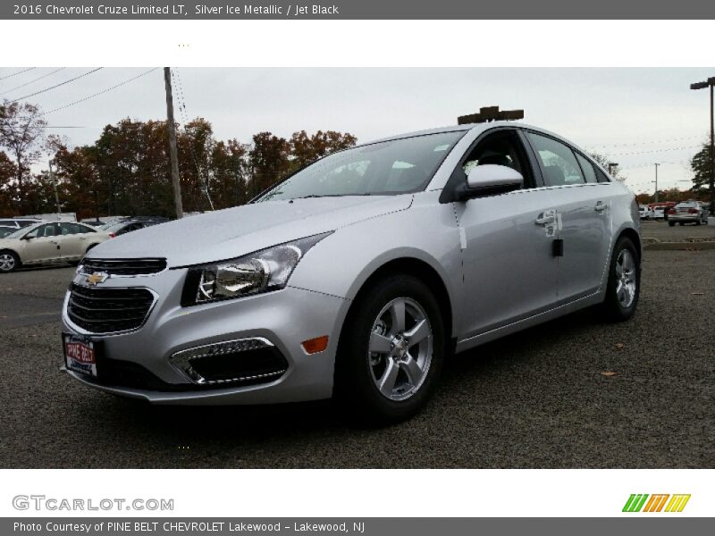 Silver Ice Metallic / Jet Black 2016 Chevrolet Cruze Limited LT