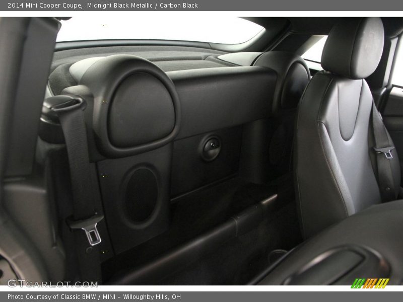 Midnight Black Metallic / Carbon Black 2014 Mini Cooper Coupe