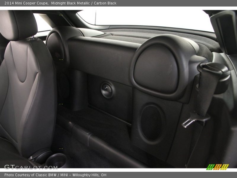 Midnight Black Metallic / Carbon Black 2014 Mini Cooper Coupe