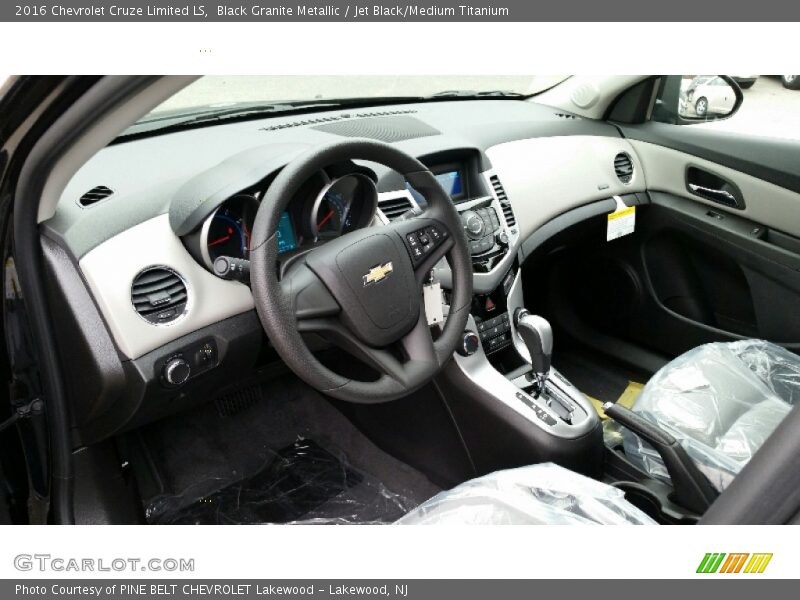 Black Granite Metallic / Jet Black/Medium Titanium 2016 Chevrolet Cruze Limited LS