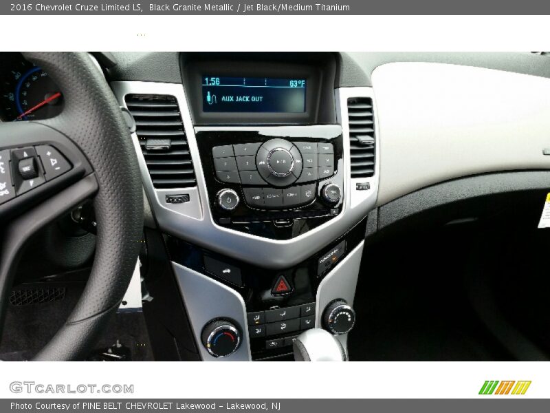 Black Granite Metallic / Jet Black/Medium Titanium 2016 Chevrolet Cruze Limited LS