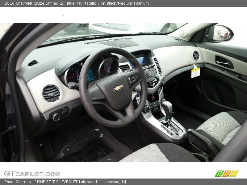 Blue Ray Metallic / Jet Black/Medium Titanium 2016 Chevrolet Cruze Limited LS