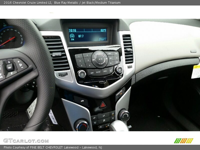 Blue Ray Metallic / Jet Black/Medium Titanium 2016 Chevrolet Cruze Limited LS